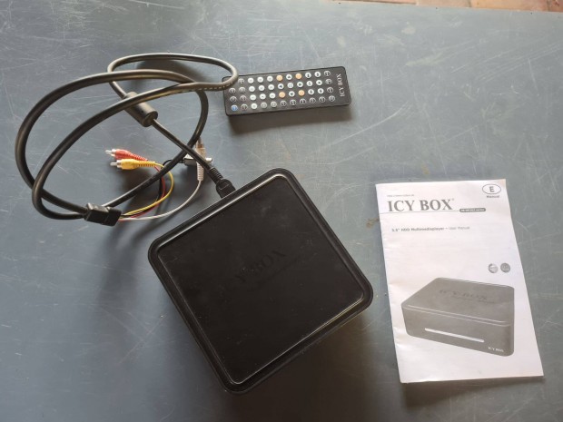 Icy box multimedia player / 3, 5 col, IB-MP303 / mdialejtsz