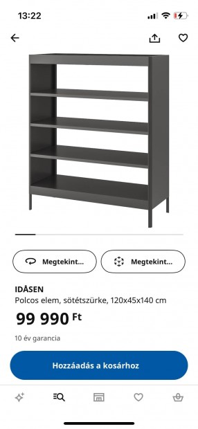 Idasen IKEA fm irodapolc