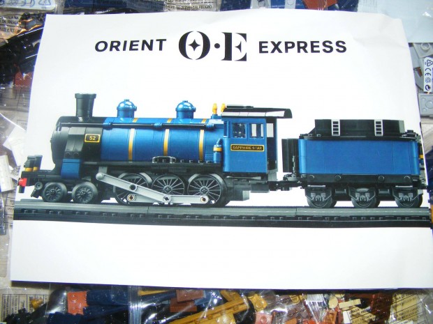 Ideas Creator Train 21344 Orient Express vonat 2540db Lego j