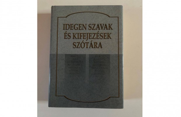 Idegen Szavak s Kifejezsek Sztra