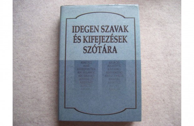 Idegen szavak s kifejezsek sztra