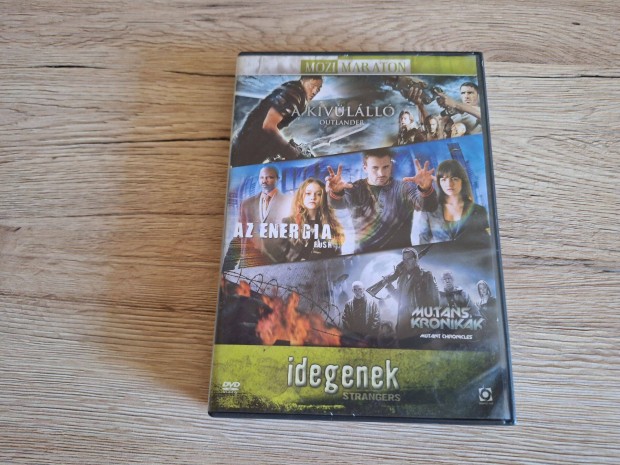 Idegenek Mozi maraton - A kívülálló / Az energia / Mutáns krónikák dvd