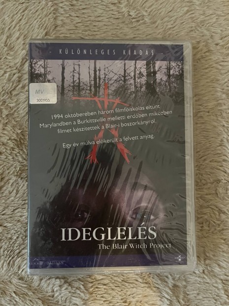 Ideglels DVD (Bontatlan, szinkronos, Kinowelt kiads!)
