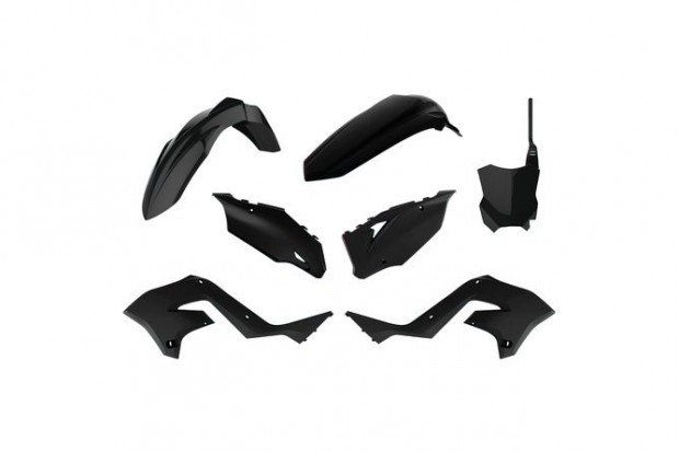 Idomkszlet Polisport Restyle fekete Kawasaki KX125 / 250