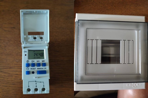 Idzt kapcsol Heti programozs Rel Digitlis 220V