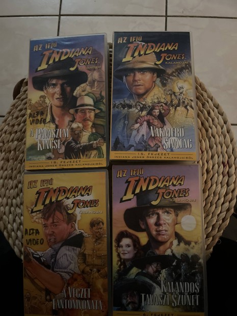 Ifj Indiana jones pakk vhs film