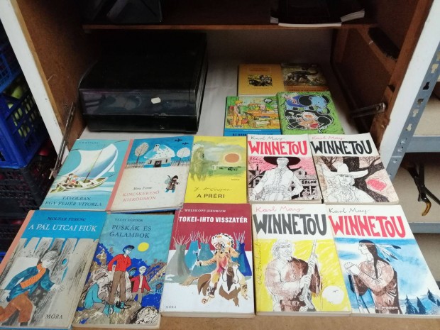 Ifjúsági könyv csomag retro klasszikus könyvek megkíméltek