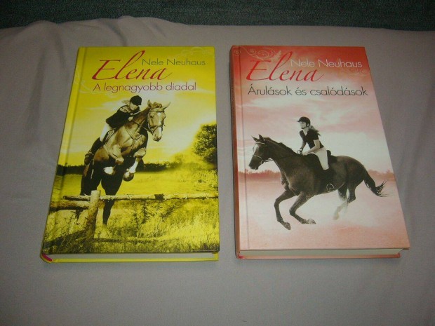 Ifjúsági könyvek - Nele Neuhaus - Elena 2 db