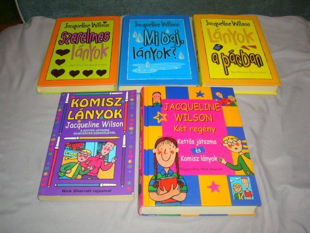 Ifjsgi regnyek - Jacqueline Wilson 5 db