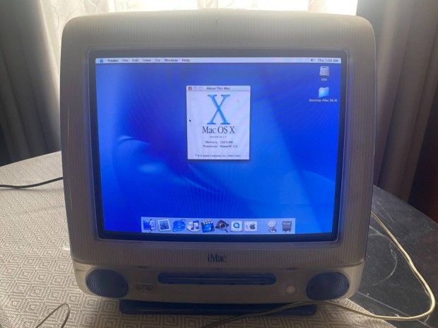 Igazi klasszikus apple imac g3 elad eredeti billentyzet + egr