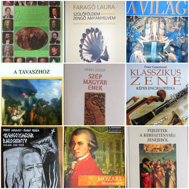 Ig�nyes zenei kis-k�nyvt�r, most egyben akci�ban elad�