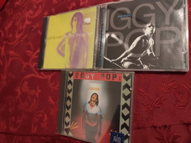 Iggy Pop CD -k.