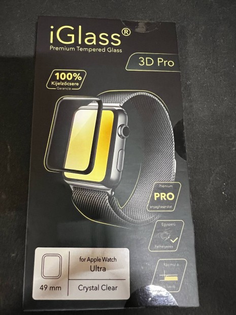 Iglass Pro kijelzvd flia Apple Watch Ultra 49MM