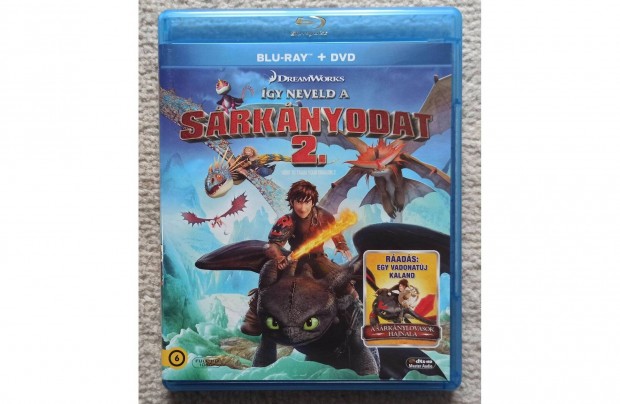 Így neveld a sárkányodat 2. (BD+DVD) blu-ray blu ray film