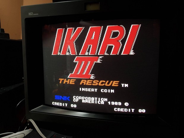Ikari 3 The Rescue Ikari Warriors jamma arcade jtkgp videojtk snk