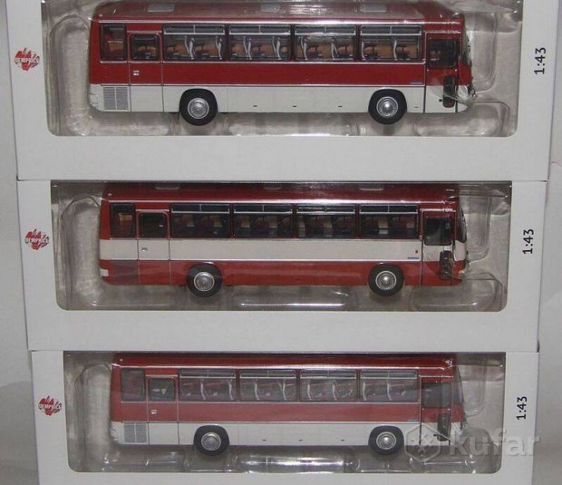 Ikarus 256.54 "Demprice" kisbusz modell 1/43 Elad