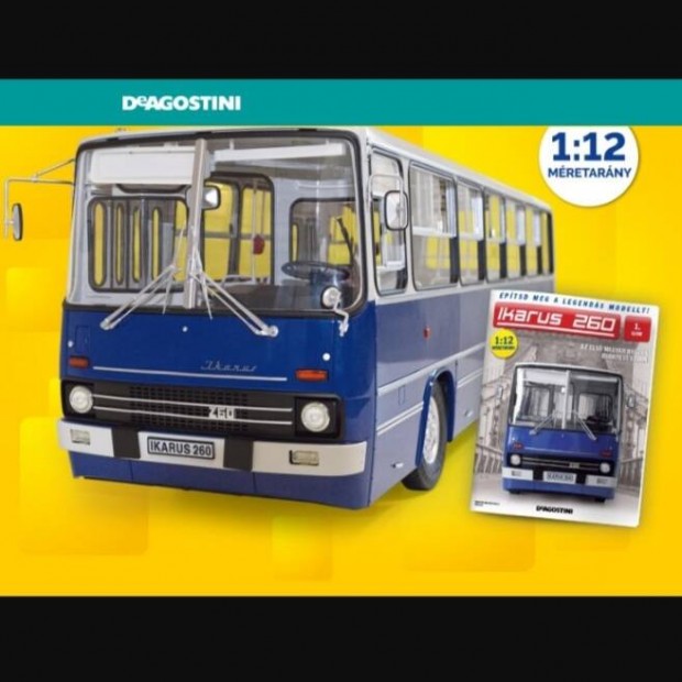 Ikarus 260 1:12 Deagostini (bontatlan)