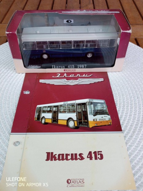 Ikarus 415 BKV 1987 ATLAS Editions Collections 1:72 lerssal