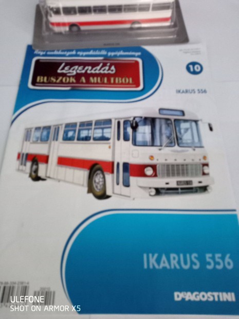 Ikarus 556 1964 v busz Deagostini 1/72 j!!! Bontzatlan!!!