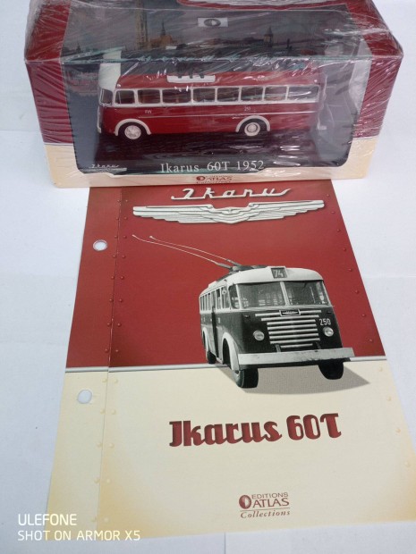 Ikarus 60T 1952 ATLAS Editions Collections 1:72 j!!! Bontatlan!!!