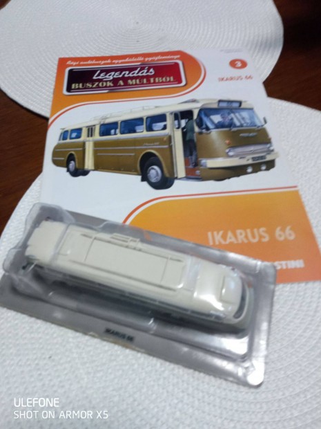 Ikarus 66 " Legends buszok a mltbl" 3 szm Deagostini 1:72