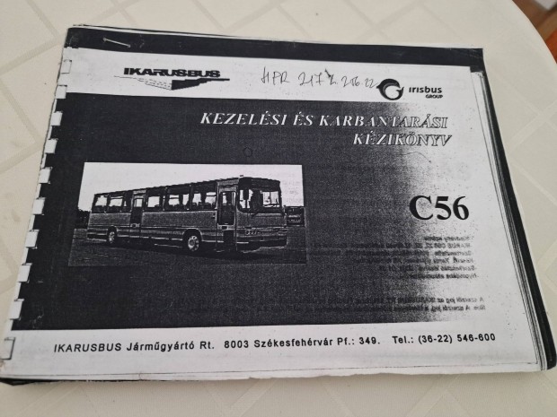 Ikarus C56 fnymsolt kezelsi utasts 