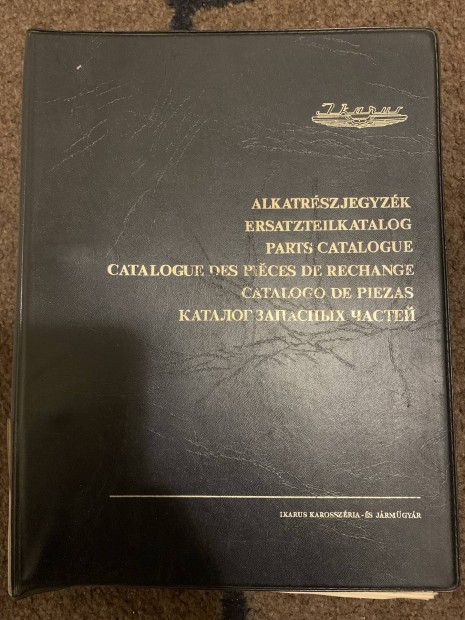 Ikarus busz Ikarusz 260 280 alkatrészjegyzék alkatrész könyv