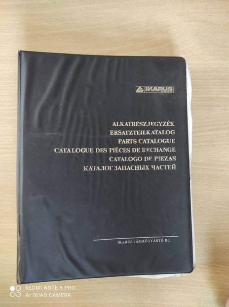 Ikarusz 415 autóbusz Alkatrészkatalógus II