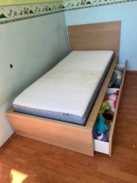 Ikea 90X200 Malm gy