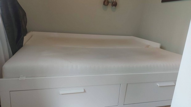 Ikea Brimnes kihzhat kanapgy matrac nlkl, kisebb hibkkal