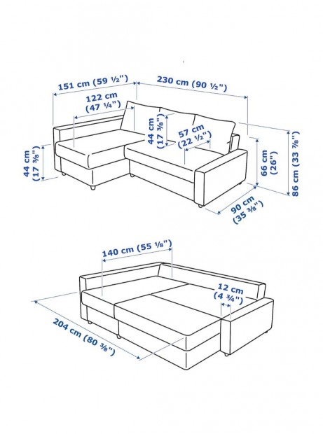 Ikea Friheten kanap 