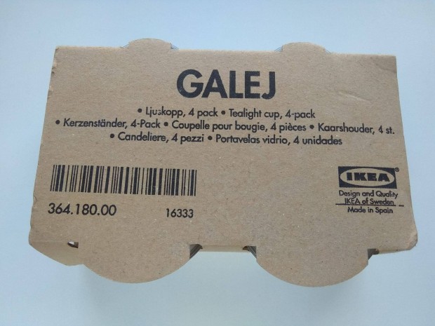 Ikea Galej tea mcses tart 4 db 364.180.00 bontatlan j