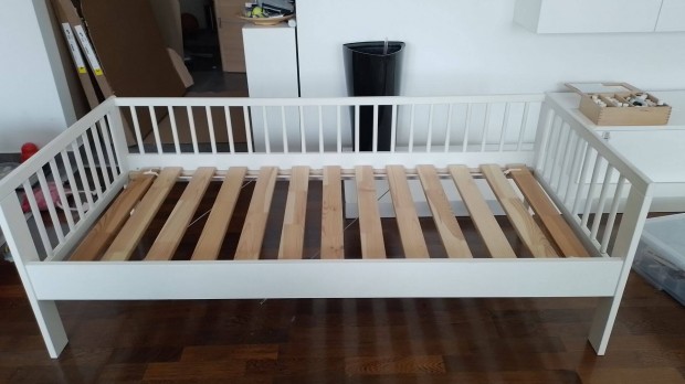 Ikea Gulliver junior gy Novetex kkuszmatraccal, vdkorlttal