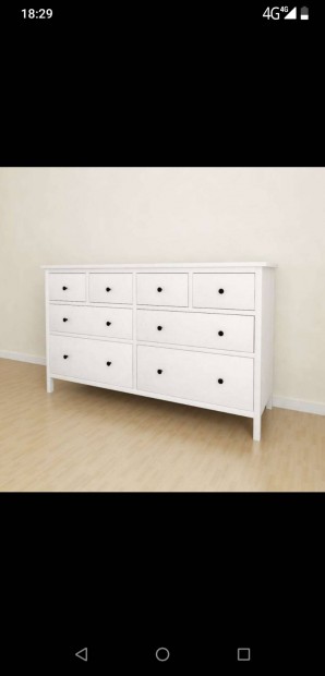 Ikea Hemnes 8 fikos szekrny, komd 