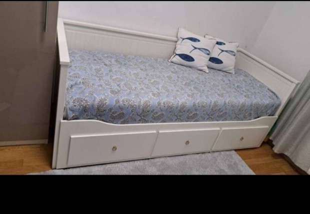 Ikea Hemnes kanapgy Malfors matracokkal