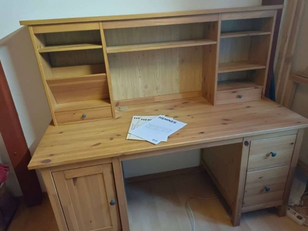 Ikea Hemnes natr feny rasztal