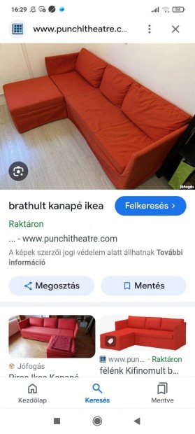 Ikea Kanap alighasznlt jszer