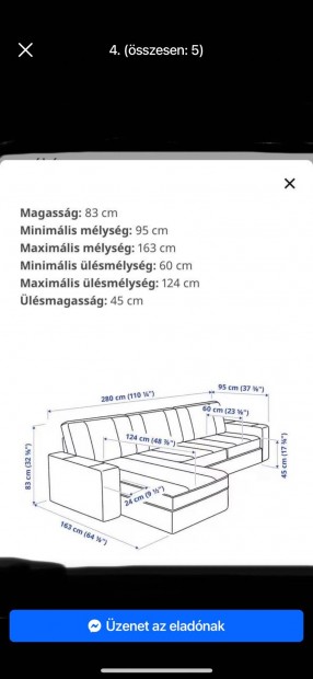 Ikea Kivik kanap