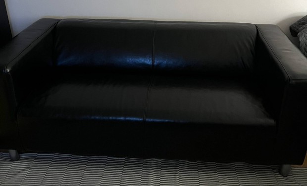 Ikea Klippan 2sz. kanap, Bomstad fekete