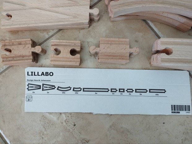 Ikea Lillabo 50 db-os snkszlet