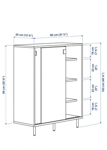 Ikea Mackapr ciptart szekrny 