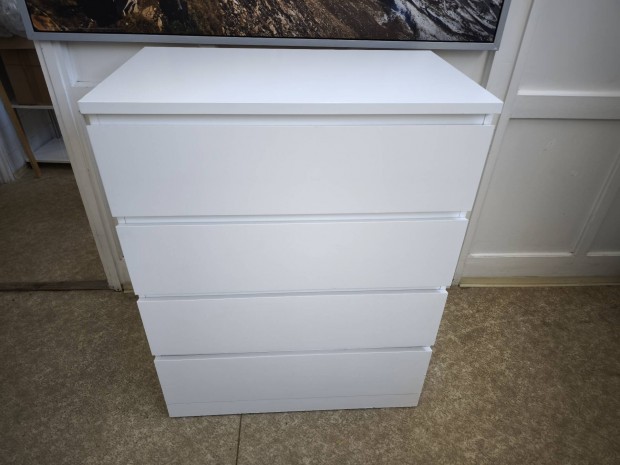 Ikea Malm fehér 4fiókos komód