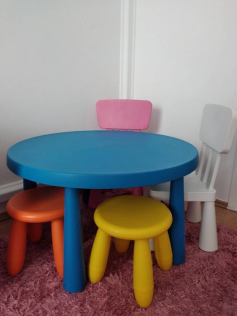 Ikea Mammut gyerek asztal szett