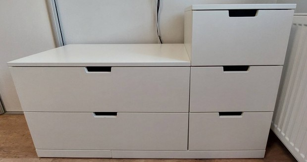 Ikea Nordli 5 fikos szekrny 