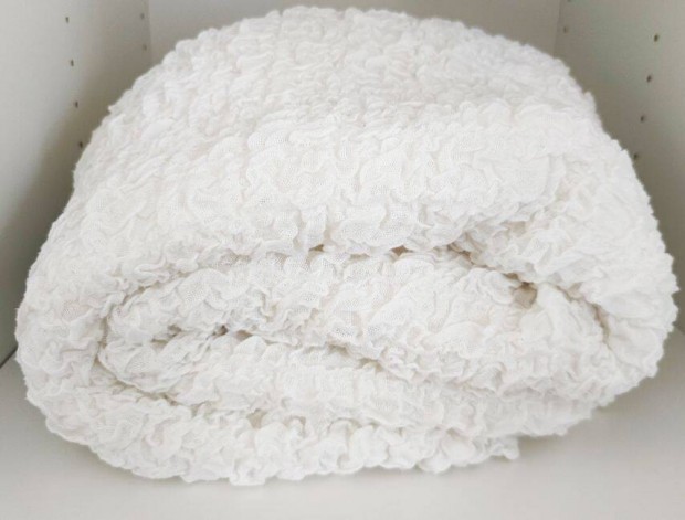 Ikea Ofelia/Ofélia rugalmas takaró, fehér 130x170(180) cm