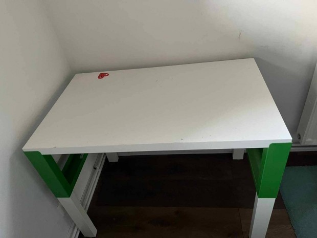 Ikea Pahl zöld-fehér állítható magasságú íróasztal eladó