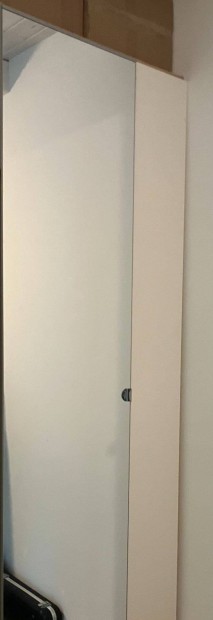 Ikea Pax 75-ös szekrényhez Fardal 25x229 cm-es fehér magasfényű ajtó