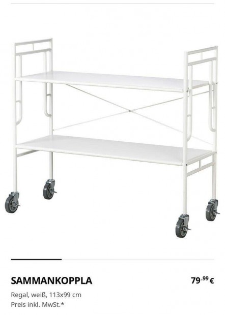 Ikea Sammankoppla guruls Fm polc 40x99x113 cm j