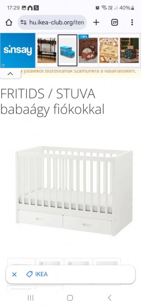 Ikea Stuva kisgy s pelenkz