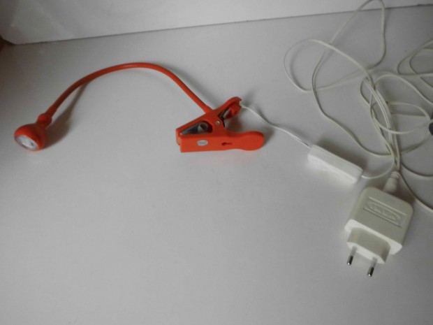 Ikea csptethet LED lmpa narancssrga szn